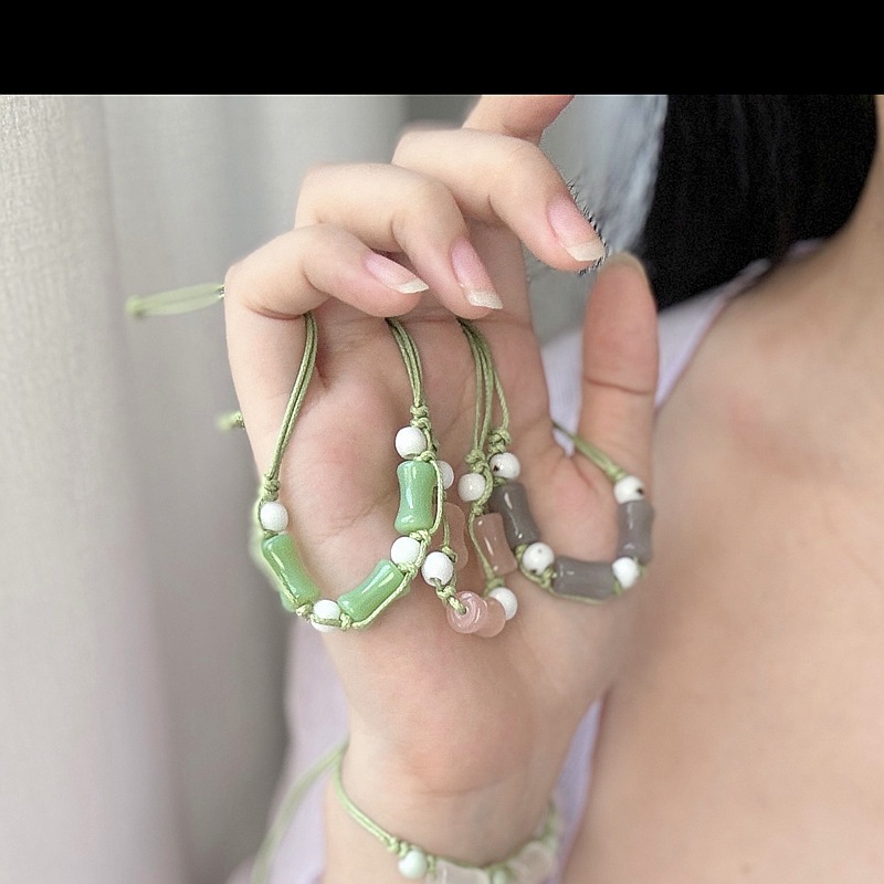 Hot-selling exam ashore couple bracelet women's wholesale woven hand rope rising high and good luck jewelry men's jewelry