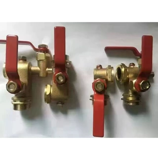 锅炉铜考克液面计阀门旋塞阀水位计开关水4分6分箱玻璃管液位计阀