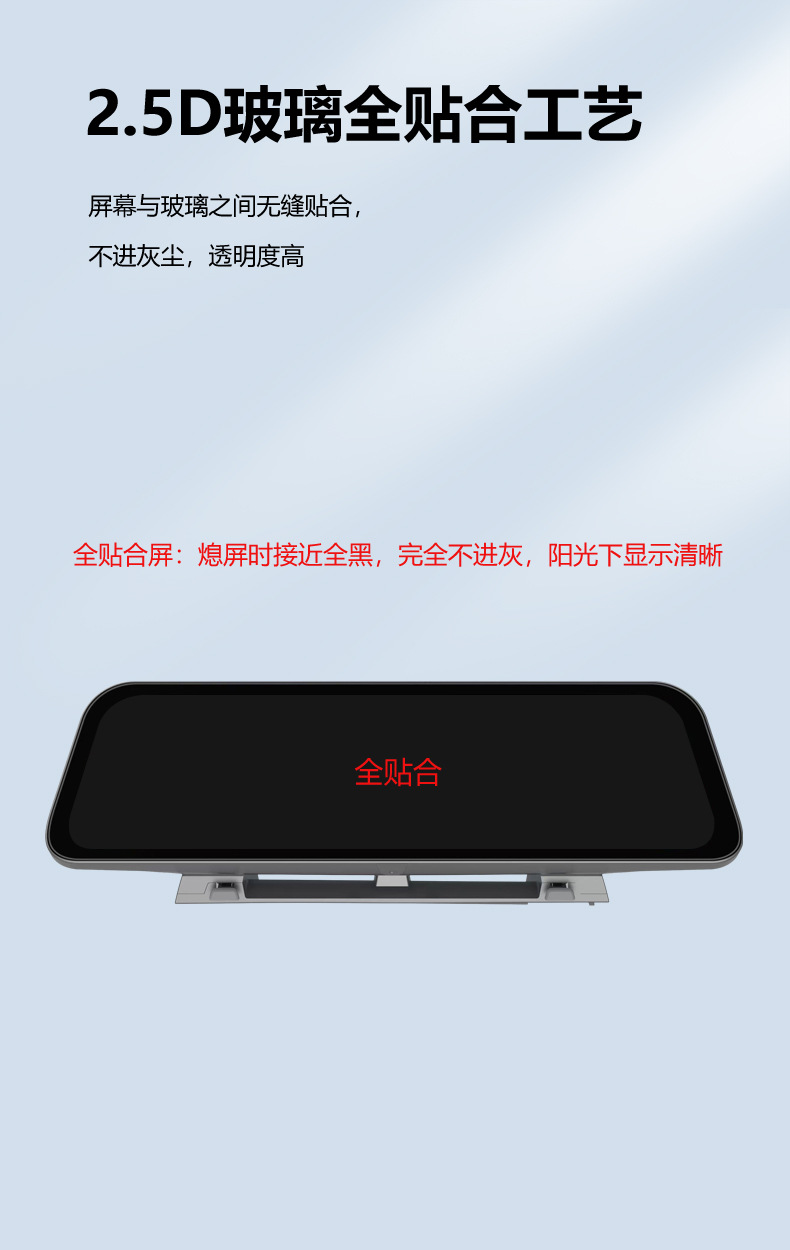 Suitable for Tesla's New Model 3/Y/Wireless Carplay 9.66 Head-Up Display Modified Dashboard