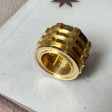 ppr铜嵌件 黄铜热熔螺母ppr注塑不锈钢水暖嵌件金属六角螺纹嵌件