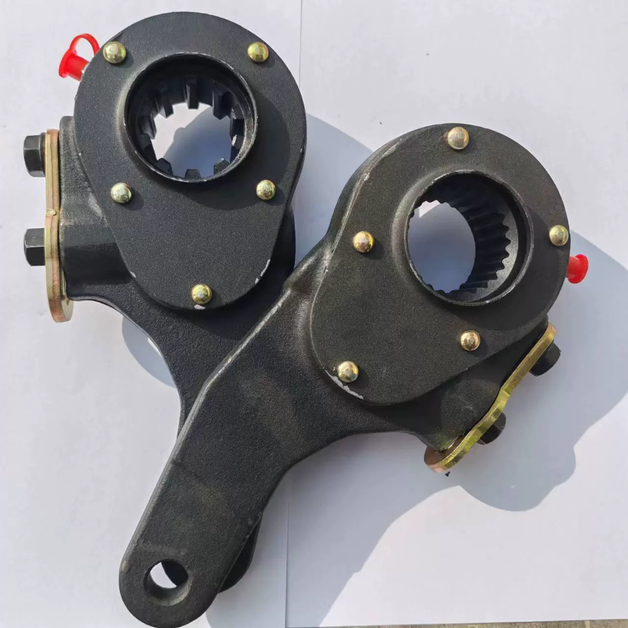 厂家批发奥威10齿小弯制动调整臂OE号CA3502205AB08刹车臂自调