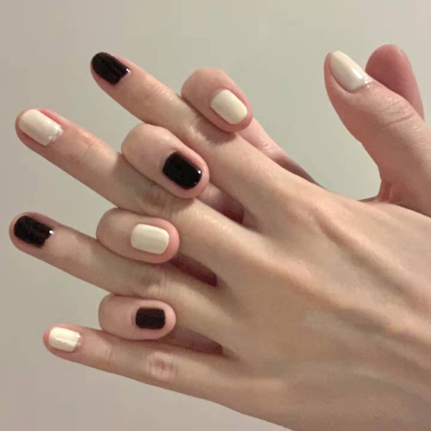 A base de agua de hielo blanco transparente desnudo esmalte de uñas hembra libre de horneado pelable sin lágrimas de secado rápido inodoro estudiante manicura traje