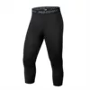 Black line cropped pants