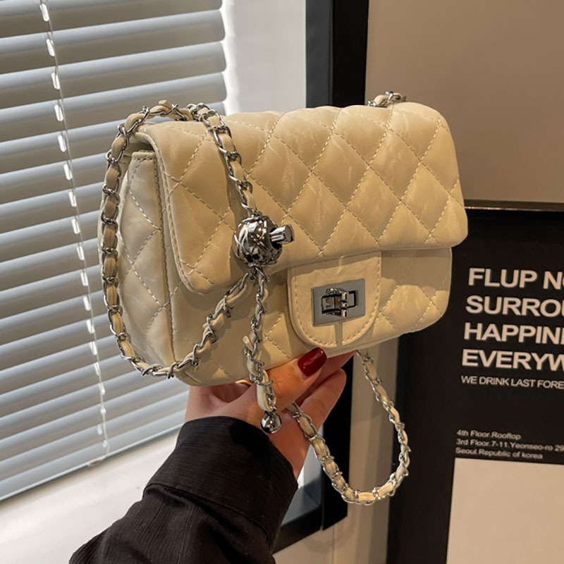 Nicchia Instaram Hih end Piccola Frarant Wind Ricamata Catena da Donna 2024 Nuova Coreana Versatile Blocco Fibbia Spalla_voghion.com