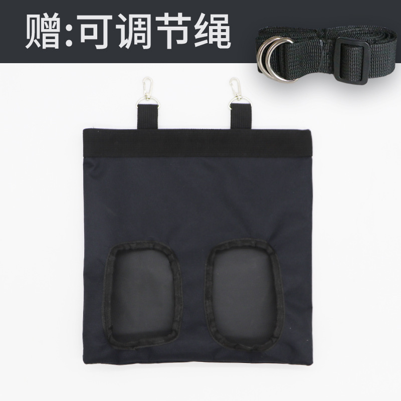 Bolsa de heno para conejos, bolsa de alimentación colgante de gran capacidad para cobayas, bolsa colgante para almacenamiento de alimentos para mascotas pequeñas como chinchillas, venta directa del fabricante, suministros para mascotas image 7