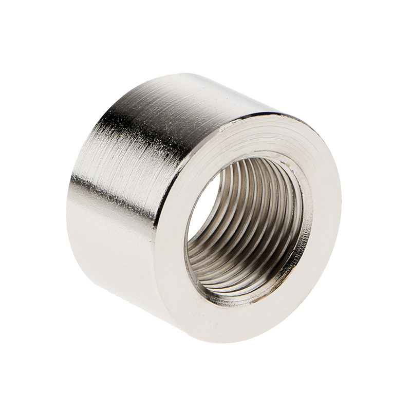 Tuerca de soldadura de tubo de escape de automóvil modificada M18X1.5 diámetro exterior de hierro 28mm sujetador tuerca de bloqueo anti-aflojamiento