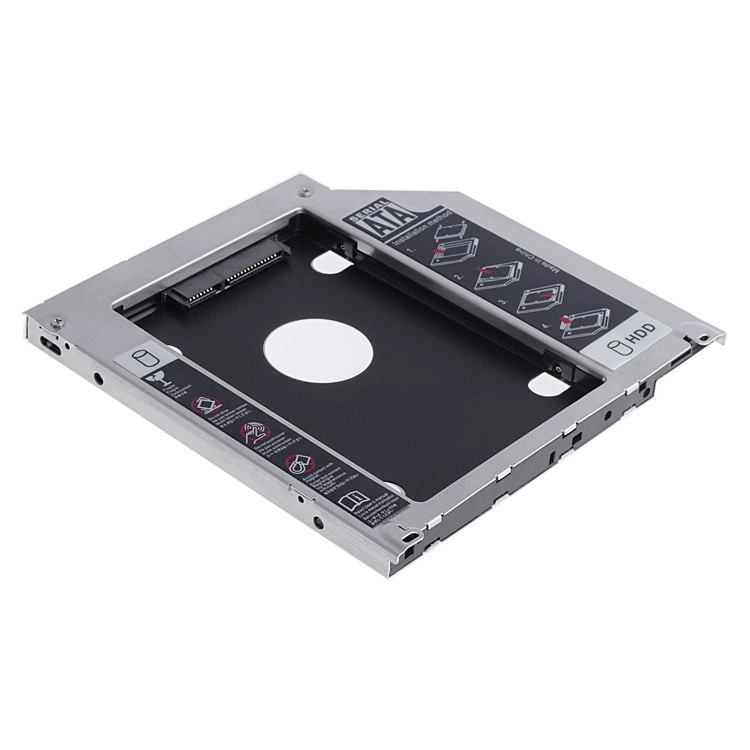 Металлический SATA отсек для жесткого диска для ноутбука Apple, конвертер от DVD-привода к 2,5" SSD/жесткому диску