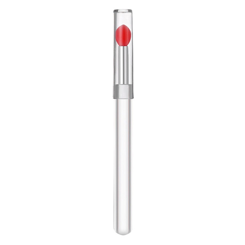 New portable silicone lip brush with dustproof lipstick lipstick applicator lip beauty makeup multi-color single pack