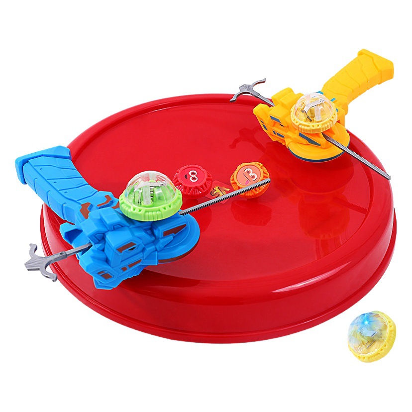 Gyro Big Battle Placa de batalla juguete para niños batalla de niño Tuo multi-Persona mágica batalla giratoria doble rompecabezas grande