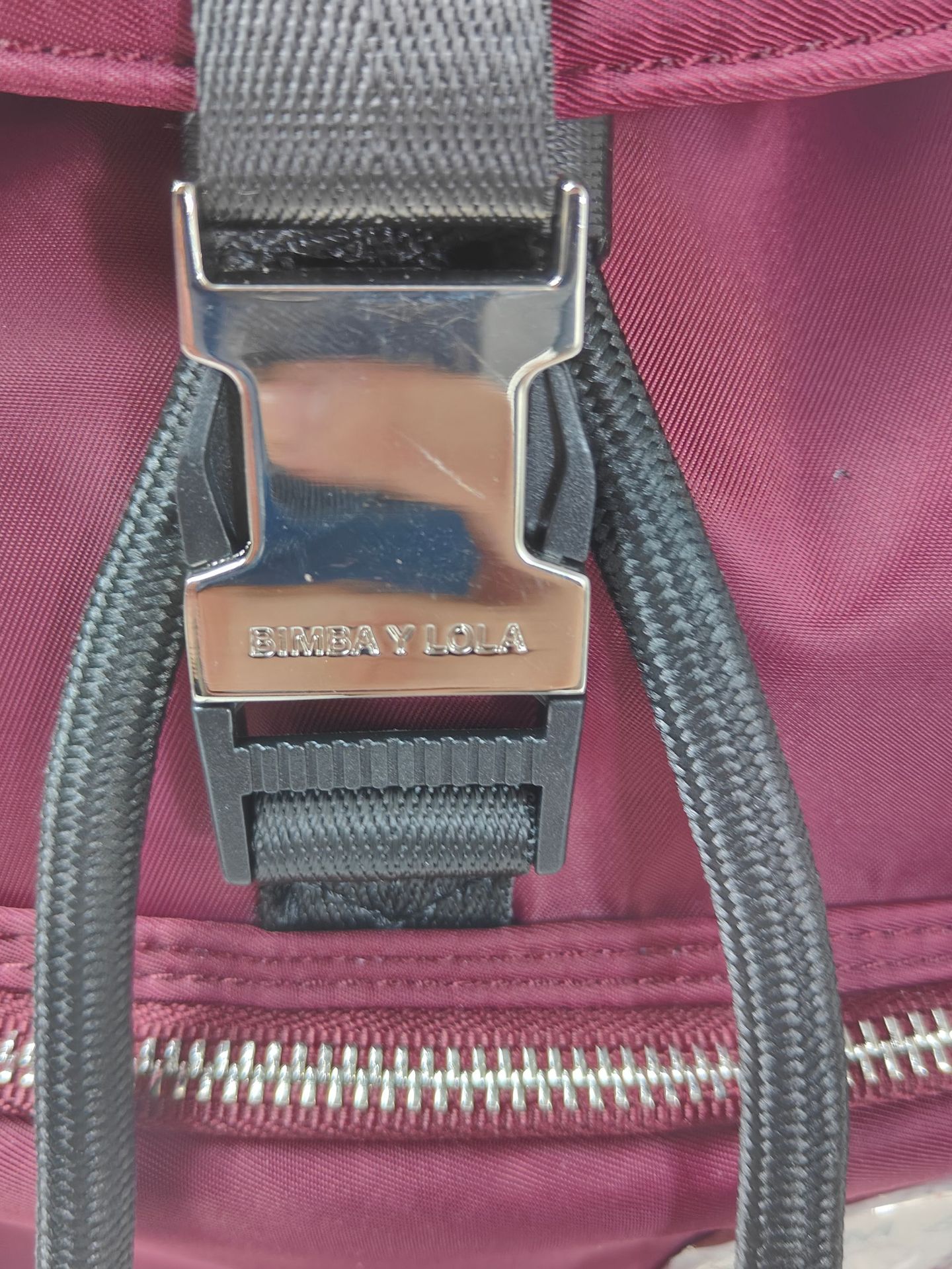 Venta directa de fábrica comercio exterior español bimba alfabeto bolso verano nuevo BIMBA Y LOLA bolso de hombro con cordón para mujer