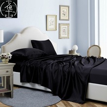 stain silk bedsheet sets fitted bed sheet set bedding cover