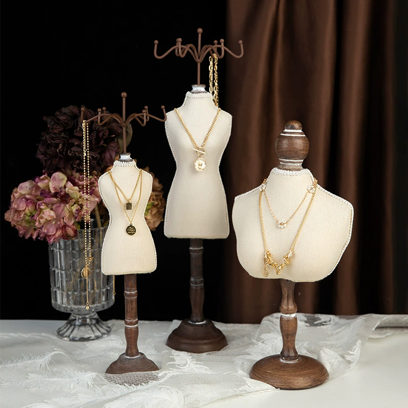 Креативная ретро-форма для ювелирных изделий, стойка для ювелирных изделий, стойка для ожерелья, стойка для хранения портретов, украшения для туалетного столика принцессы