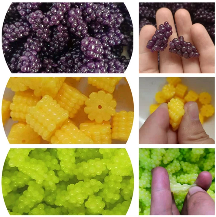 Моделирование винограда Кукуруза Мини Мягкая виноград мягкая Кукуруза DIY серьги ручной работы шпилька материал сумка аксессуары