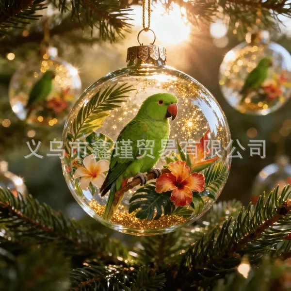Nuevos productos transfronterizos Nature 's Birds regalos decorativos 2D acrílico colgante decorativo
