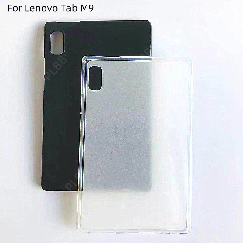 Applicable to Lenovo Qitian K9/Tab M9/TPU001 Flat Protective Cover Transparent Frosted TPU Non-slip Soft Case