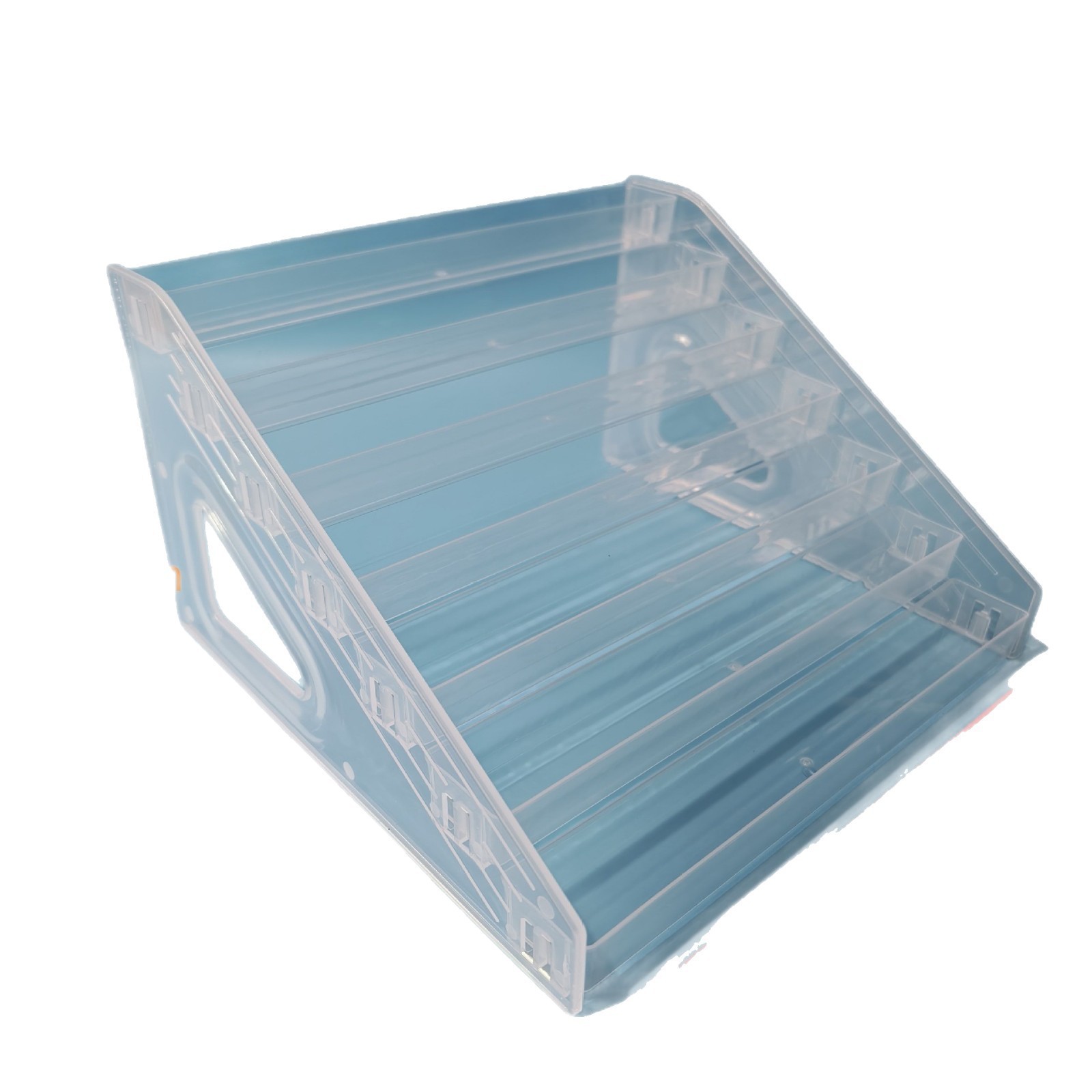 Estante de escritorio casero caja de almacenamiento multicapa decoración estante de almacenamiento dormitorio cocina de baño caja de almacenamiento móvil