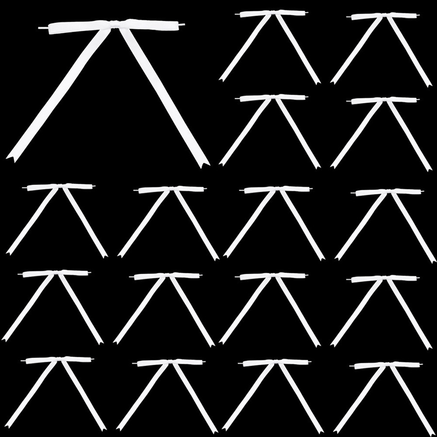 Spot al por mayor de 1CM cola larga nudo en forma de T nudo nudo nudo nudo de atar pastel complemento postre horneado decoración serpentina fiesta