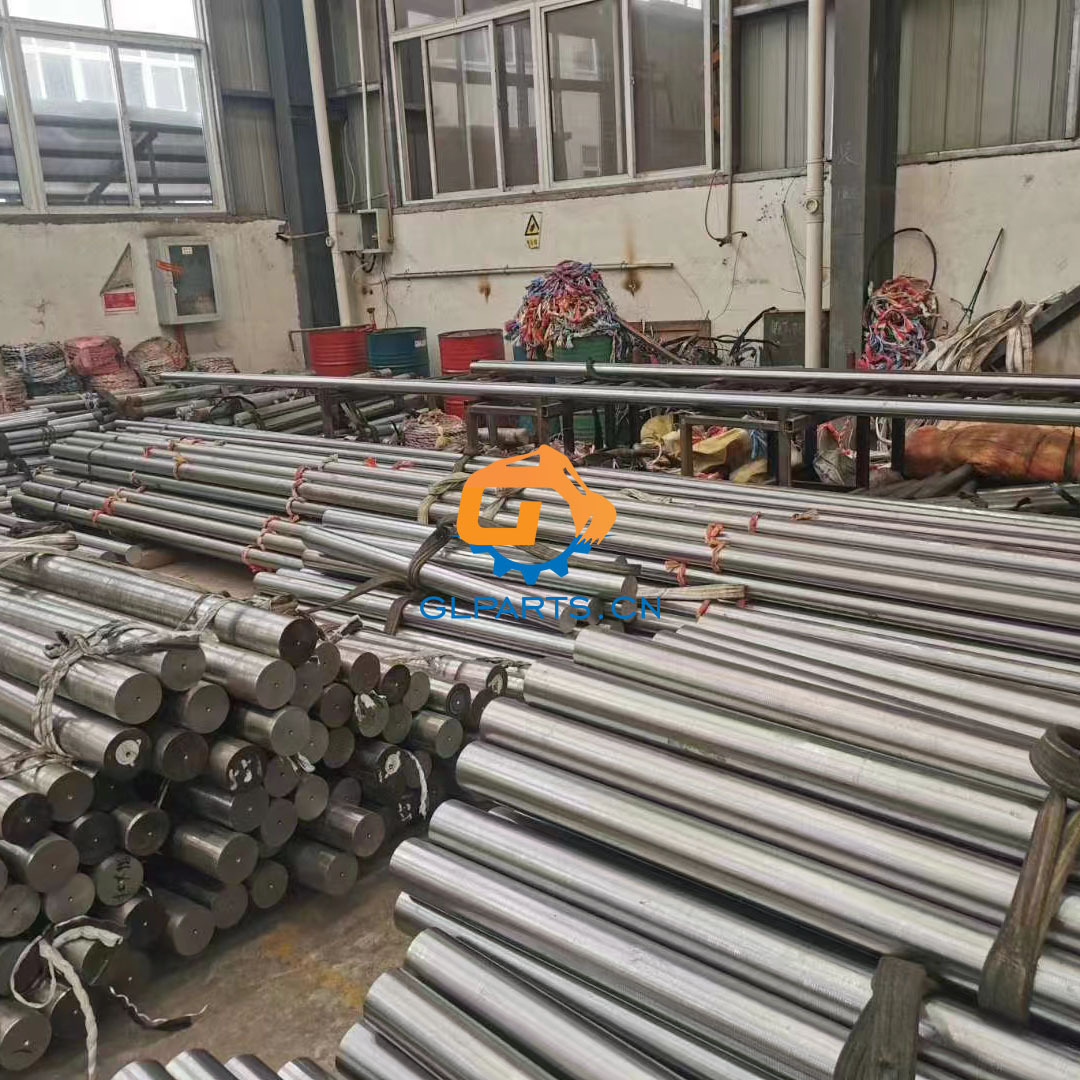 液压油缸气缸活塞杆45号钢镀铬调质光滑硬轴直线导航研磨按需切割