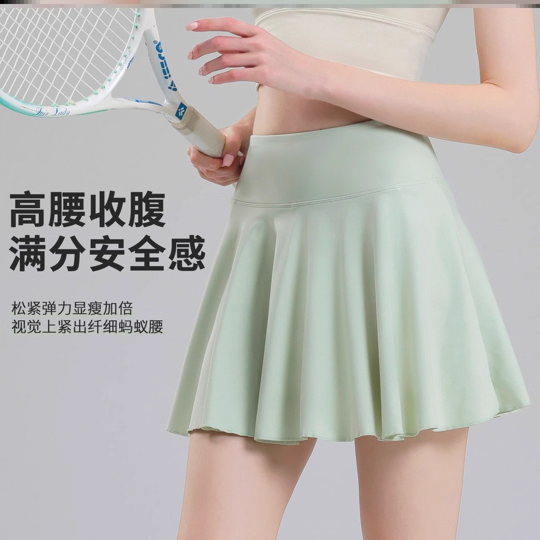 2025 nuevo vestido de tenis blanco hermoso vestido corto deportivo corto