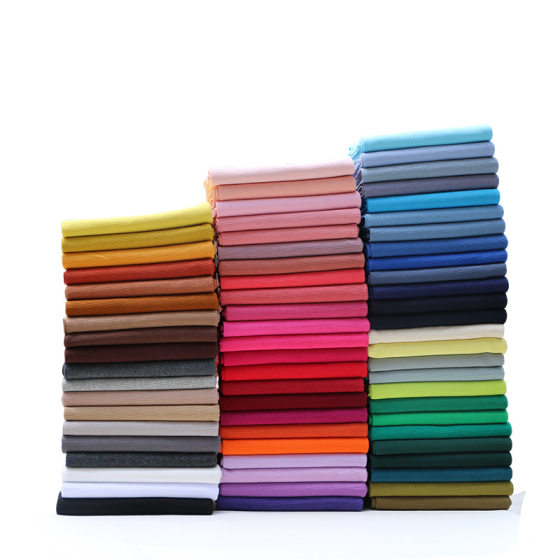 Cotton 21 2*2 circular machine rib cloth cylinder elastic thread fabric sweater collar cuff hem pants fabric