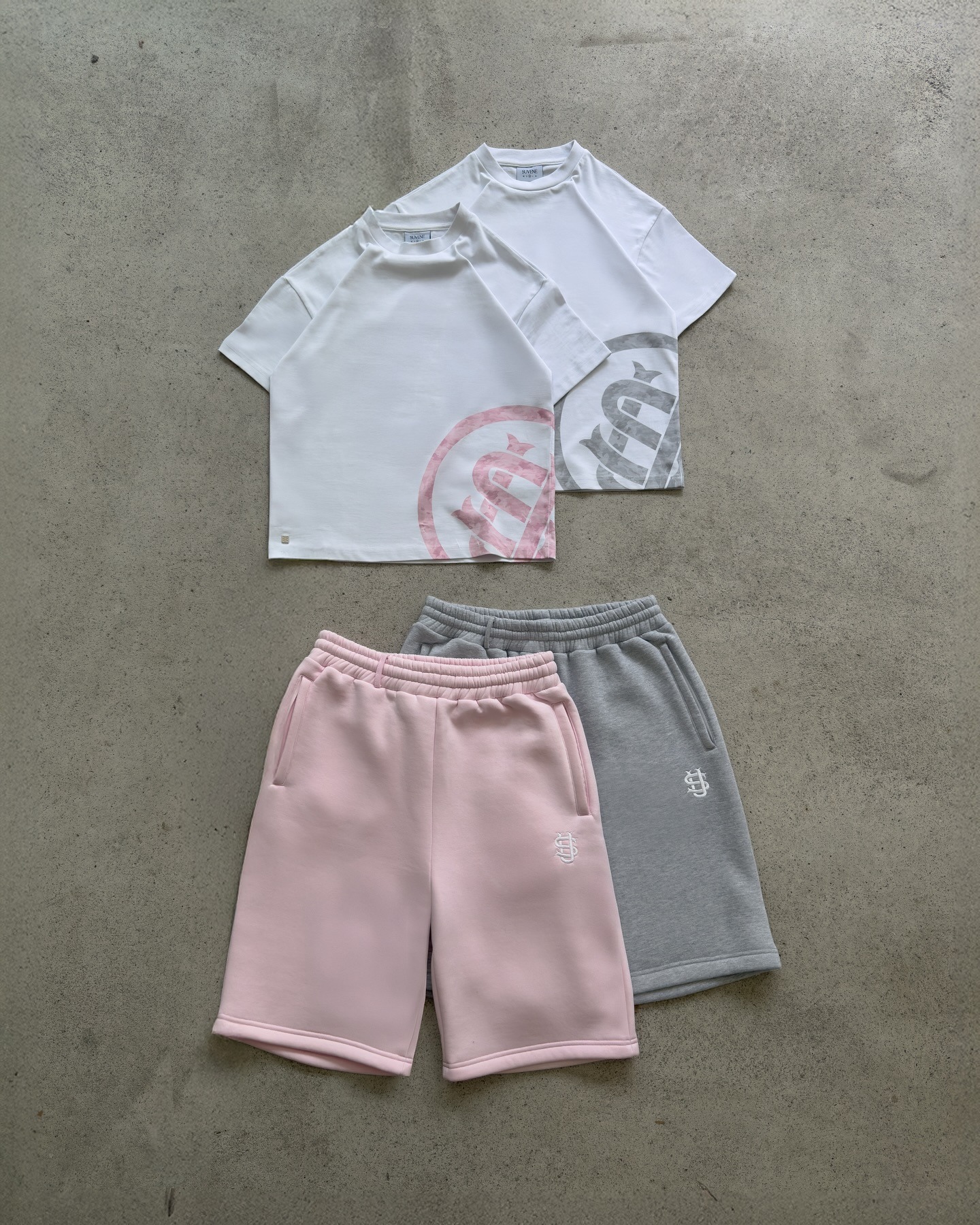 Unisex Elastic Casual Shorts With Embroidered Label For Summer_voghion.com