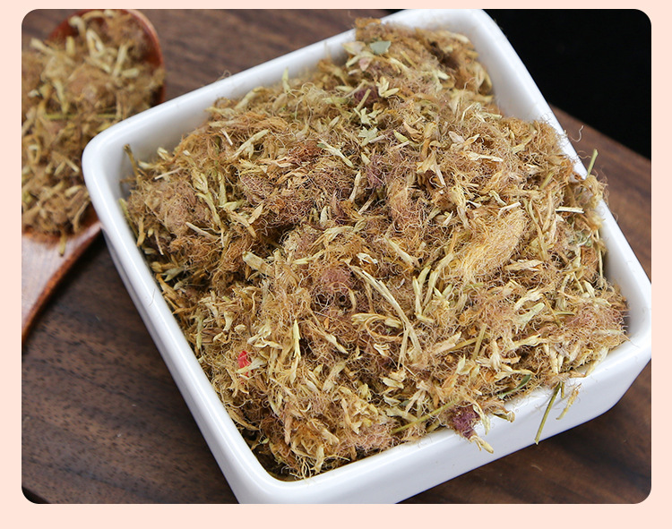Albizia Flower Tea He Huan Hua Dried Flowers for Tea and Foot Soak 500g preparation