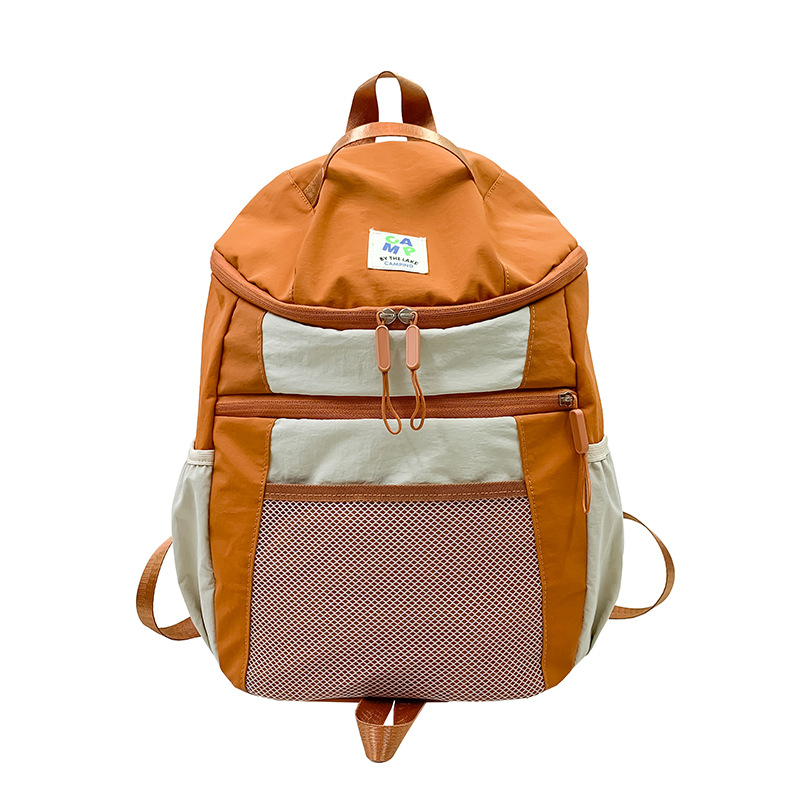 Mochila coreana de gran capacidad para niños y niñas, mochila de ocio, mochila de montaña al aire libre, moda, mochila de color para niños.