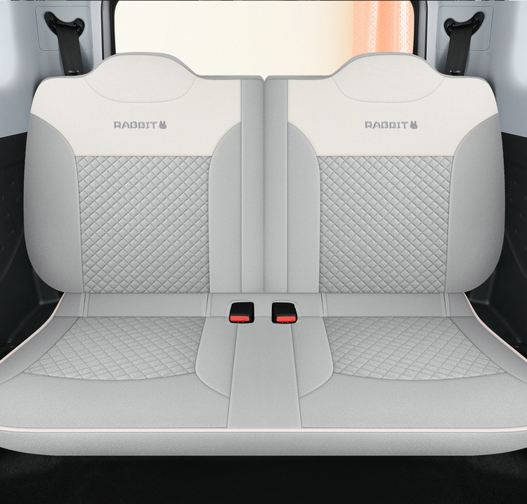 Suitable for Chery QQ Ice Cream Special Car Seat Cover Four Seasons Universal Cushion Fully Enclosed Cotton and Linen Breathable Car Seat Cover