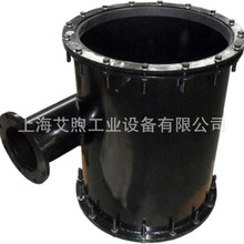 化工用哈夫快接三通 PE钢骨架复合管伸缩节 涂塑玻璃钢管转换接头