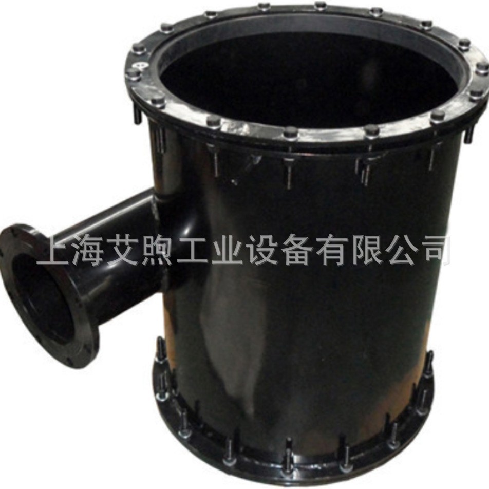 化工用哈夫快接三通 PE钢骨架复合管伸缩节 涂塑玻璃钢管转换接头