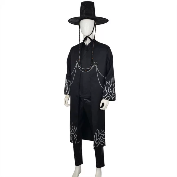 K-Pop: Demon Slayer Cosplay Shiga Boy Qin Yu Cosplay Boy Group Baby Black Performance Suit