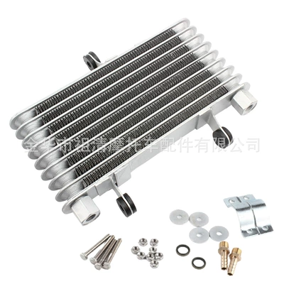 + oil pipe screw, Soyutma sisteminin digər hissələri - oc137-4-silver-m12-accessories