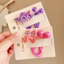 ��ͯС������ߵ�˫ͷ����ͷ����Ƥ��Ůͯ��ͷ��ȦƤ��СŮ��ͷ��