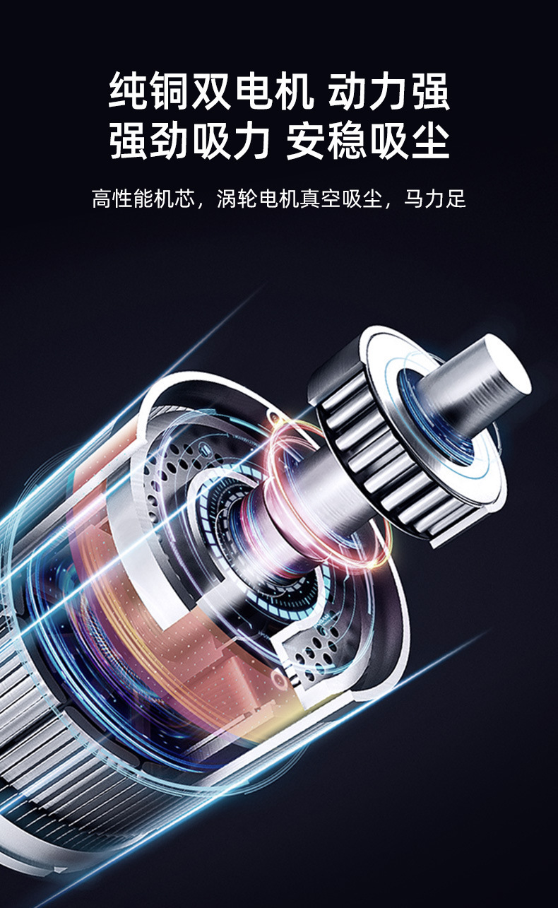 Car Vacuum Cleaner, Air Pump, Multi-Functional Four-In-One Cigarette Lighter, Universal Car High-Power Air Pump for Vehicles