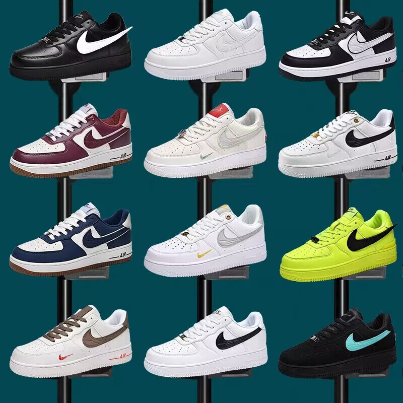 Classic Air Force One Af Sneakers 1 Nike Official No. 1 Wheat White Shoes Air Force Women's Sneakers Women's Sneakers