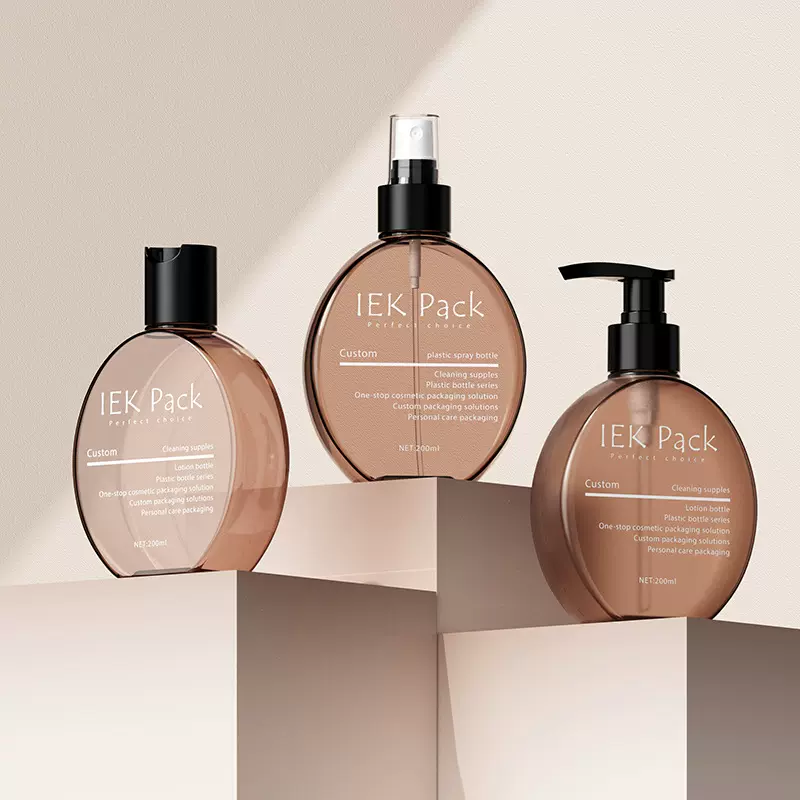 高档按压泵头喷雾瓶200ml私护包装瓶 定制护手霜空瓶Pet洗发水瓶