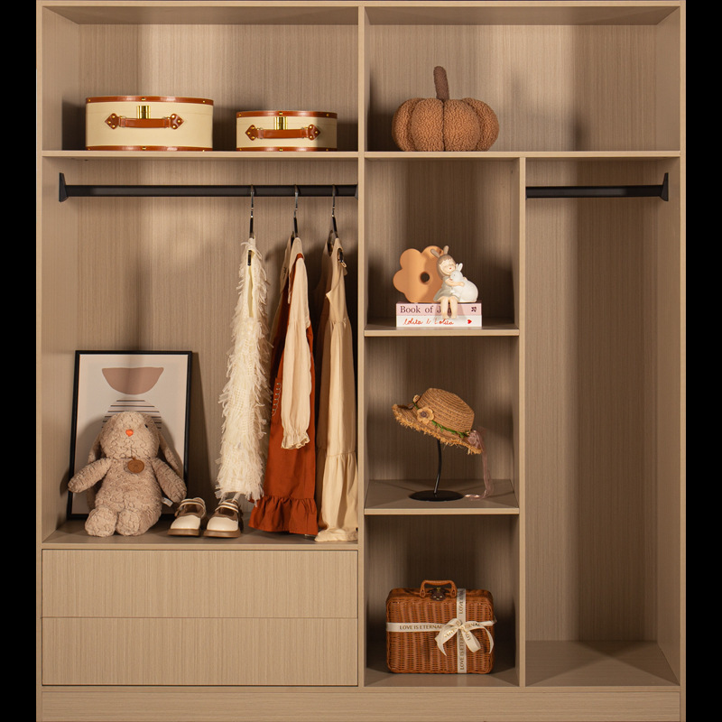 Maillard Model Room Cloakroom Kidsren's Room Soft Decorations Girls' Room Clothes Wardrobe Ornaments Matchinging Set