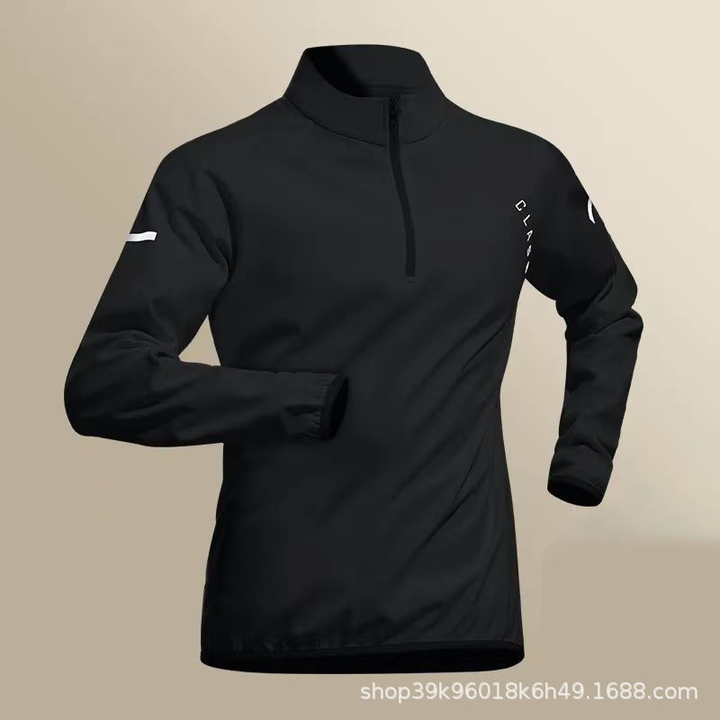 スポーツスーツのランニングジムの服のフィットネス春の速乾の服のガードルの長袖の朝はトレーニングします。|undefined