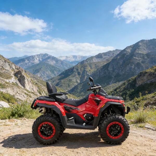 600cc four-wheel drive ATV