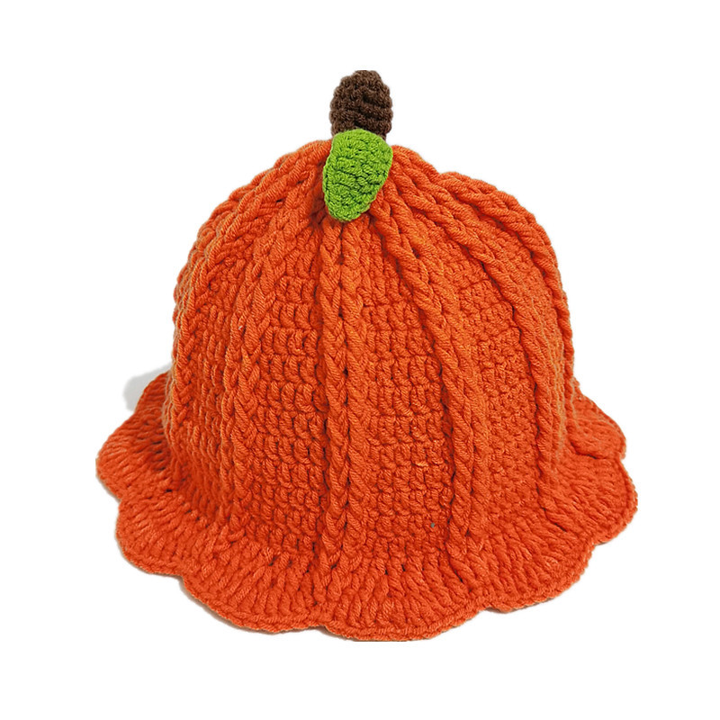 Maglia lavorata all'uncinetto fatta a mano transfrontaliera per donna, autunno e inverno, dolce e carino pescatore di fragole con bordo arricciato_voghion.com