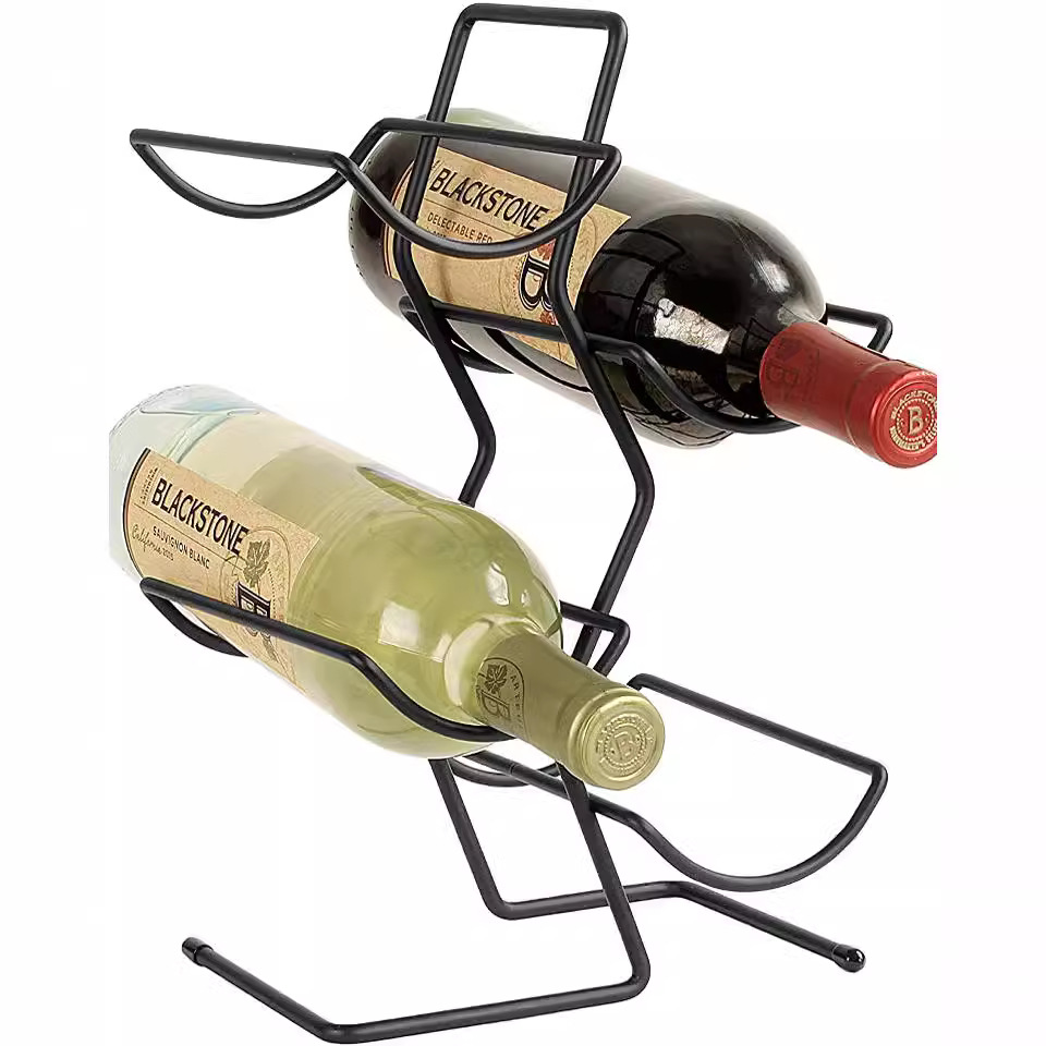 Iron new red wine rack red wine glass storage rack wine rack Amazon red wine rack factory supply
