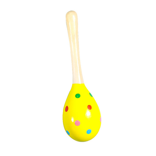 Small Orff Percussion Instruments Maracas Kindergarten Teacher for Children Infant Baby Baby to Exercise Grip and Grasp Ability