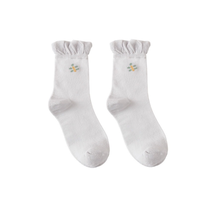 2 de enero calcetines de verano algodón peinado postparto transpirable absorbente del sudor boca suelta boca ancha no apretados pies maternos ancianos calcetines de sueño