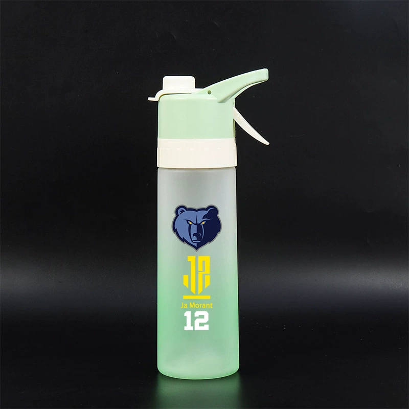 Sports bottle, big capacious basketball high quality spray for men and women