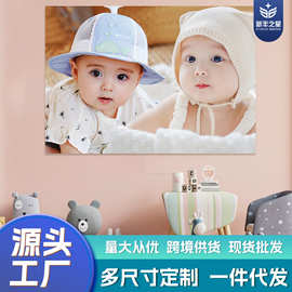装饰画客厅高级感挂画卧室中古风床头餐厅中堂背景墙墙上定制无框