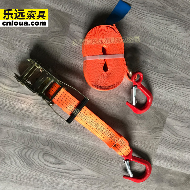 厂家生产 货物绑带 两头锻造保险钩 矿用紧固器 收紧器 栓紧器