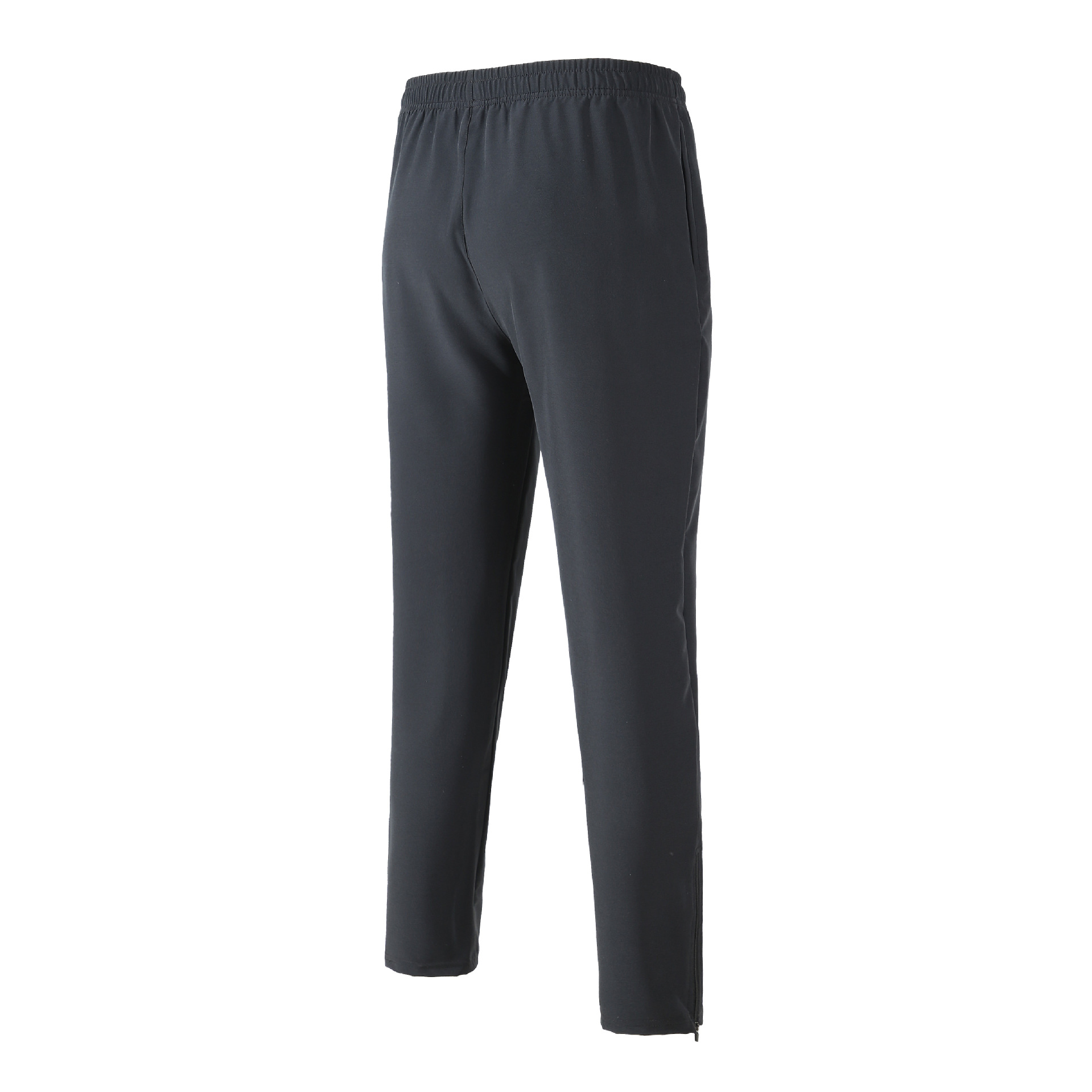 Men's quick-dry straight-leg training pants detail