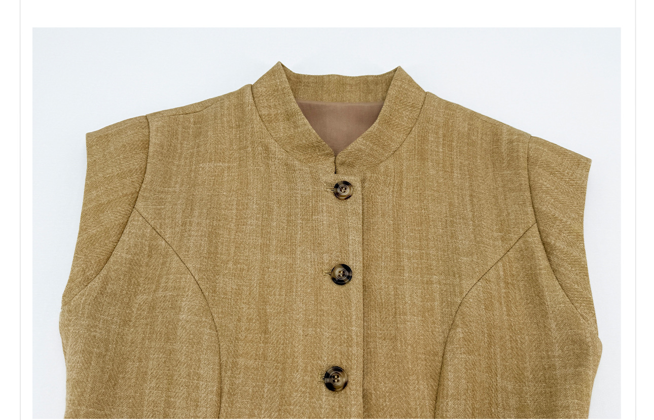 Bộ vest không tay quần dài phong cách tân cổ điển cao cấp 2026 — bộ đồ, Trang chủ, Quần dài chi tiết 3