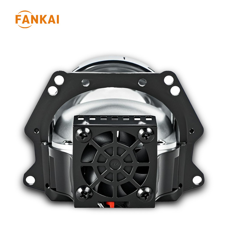 Faros de coche N7 transfronterizos 3 pulgadas 65W de alta potencia luces de coche modificadas cortas lejanas y cercanas una lente bifocal integrada Bi led image 5