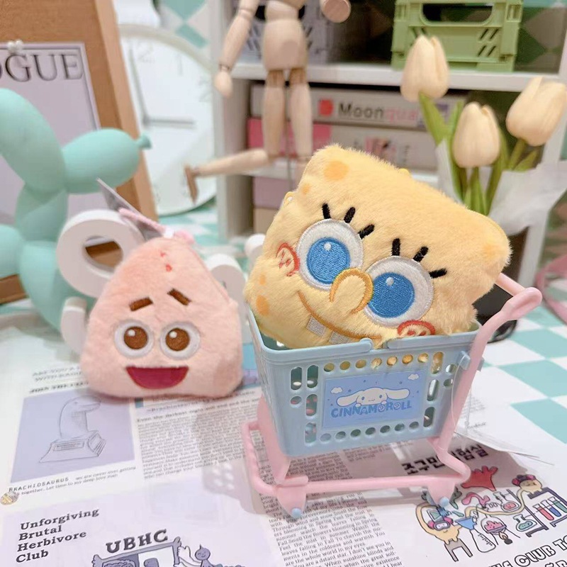 精品4寸娃娃机娃娃礼品零钱包批发毛绒玩具卡通动漫挂件抛洒礼物